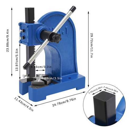 Pressa rotativa da - 1t,